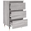 vidaXL Bedside Cabinets 2 pcs Grey Sonoma 40x35x69 cm Engineered Wood