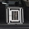 Kerbl Dog Transport Box Barry 77x55x50 cm Aluminium