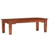 vidaXL Coffee Table 110x50x35 cm Solid Acacia Wood