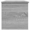 vidaXL Storage Box Grey Sonoma 102x35x35 cm Engineered Wood