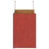 vidaXL Paper Bags 250 pcs with Handles Red 26x17x25 cm