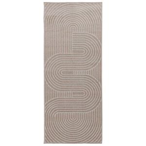 vidaXL Area Rugs Rectangular HUARTE Beige 150 x 80 cm Polyester
