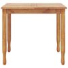 vidaXL 3 Piece Garden Dining Set Solid Wood Teak