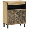 vidaXL Side Cabinet 60x33x75 cm Solid Wood Mango