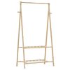 vidaXL Clothes Rack with Shelves 96x45.5x150.5 cm Bamboo