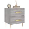 vidaXL Bedside Cabinets 2 pcs Grey Sonoma 40x35x47.5 cm Engineered Wood