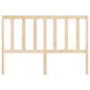 vidaXL Bed Headboard 126x4x100 cm Solid Wood Pine