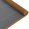 vidaXL Rug Rectangular Brown80x200 cm Bamboo