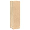 vidaXL Bathroom Cabinet with Roll Holder Sonoma Oak 20.5x22x72 cm
