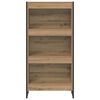 vidaXL Book Cabinet Artisian Oak 60 x 30 x 121 cm Engineered Wood