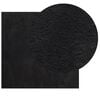 vidaXL Rug HUARTE Short Pile Soft and Washable Black 200x200 cm