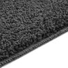 vidaXL Anti-slip Bath Mat Set 2 pcs Dark Grey PP