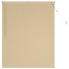 vidaXL Venetian Blind Light Brown with Pattern 150 x 120 cm 25 mm PVC