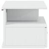vidaXL Bedside Cabinet Hill White 40 x 31 x 27 cm Solid Pine Wood