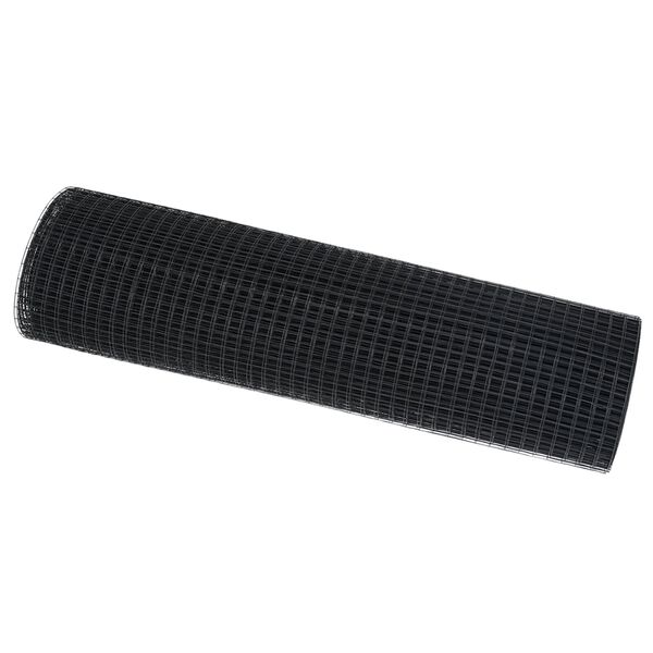 vidaXL Welded Wire Fence Grey 0.6 x 50 m