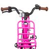 vidaXL Kids Bike 18'' for 5-7 Years Old Dark Pink