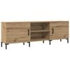 vidaXL TV Cabinet Artisan Oak 150x30x50 cm Engineered Wood