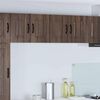 vidaXL Kitchen Cabinet with Storage Kalmar Brown Oak 60 x 31 x 40 cm