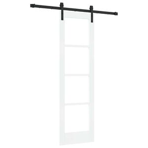 vidaXL Sliding Door ORKDAL White 61 x 198.5 cm