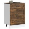 vidaXL Kitchen Base Cabinet Porto Smoked Oak Engineered Wood