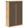 vidaXL Shoe Rack BODO Honey Brown 80 x 35 x 118 cm Engineered Wood