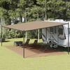 vidaXL Tent Carpet Taupe 400x700 cm HDPE