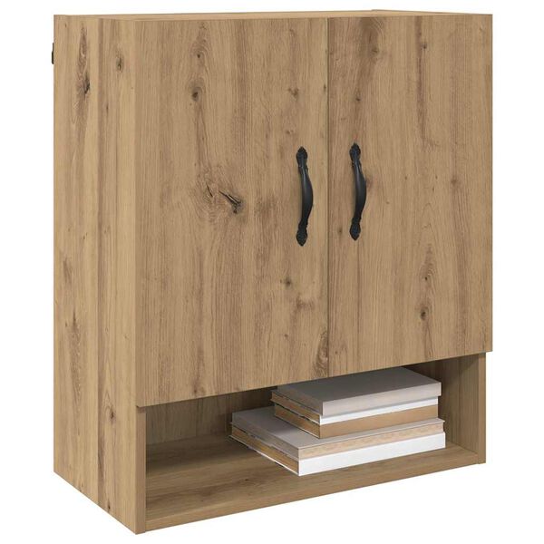 vidaXL Wall-Mounted Cabinet Wall-mounted Artisan Oak 60 x 31 x 70 cm