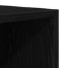 vidaXL TV Cabinet Black Oak 103.5 x 30 x 50 cm Engineered Wood