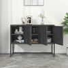 vidaXL Sideboard Anthracite 105x35x75 cm Steel