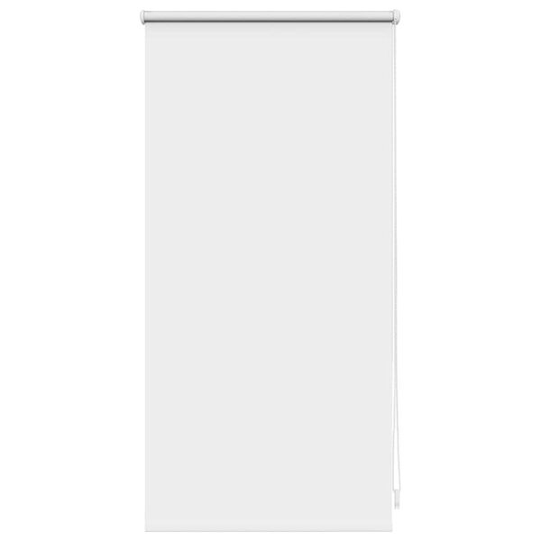 vidaXL Roller Blind Blackout 44.4x100 cm Fabric Width 40 cm White