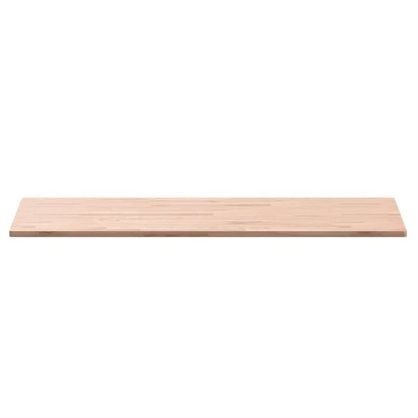 vidaXL Bathroom Countertop 100x50x1.5 cm Solid Wood Beech