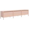 vidaXL TV Cabinet Pink 202x39x43.5 cm Cold-rolled Steel