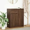 vidaXL Sideboard with Drawer Brown Oak 71x35x84 cm Engineered Wood