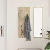 vidaXL Wall-Mounted Coat Rack Wall-mounted Sonoma Oak 30 x 1.5 x 80 cm