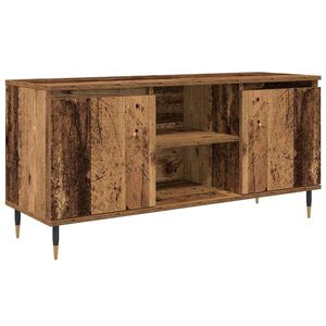 vidaXL TV Cabinet Old Wood 104 x 35 x 50 cm Engineered Wood