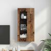vidaXL Wall-mounted Cabinet Old wood 55 x 29 x 100 cm Engineered Wood