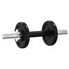 vidaXL Barbell and Dumbbell with Plates 60 kg Cast Iron