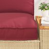 vidaXL Pallet Cushion Set 2 pcs Taupe Oxford fabric