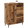 vidaXL Sideboard Old Wood 69.5 x 34 x 90 cm Engineered Wood and Iron