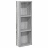 vidaXL Bathroom Wall Cabinet with Shelf Grey Sonoma 20 x 10 x 60.5 cm