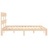 vidaXL Bed Frame without Mattress 160x200 cm Solid Wood Pine