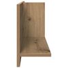 vidaXL Wall Cabinet 70x16.5x30 cm Artisian Oak Engineered Wood