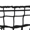 vidaXL Hay Nets 2 pcs Round Black 100x100 cm PP