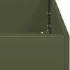 vidaXL Planter Olive Green 360x40x40 cm Cold-rolled Steel