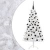 vidaXL Artificial Christmas Tree with Bauble 210 cm 300 LEDs