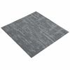 vidaXL Carpet Tile Concrete Grey 50 x 50 cm 4 pcs PP and Bitumen