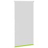 vidaXL Roller Blind Blackout Leaves Green 75x150 cm Fabric Width 70.7 cm Polyester