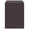 vidaXL Bedside Cabinets 2 pcs Dark Brown 35x30x40 cm Solid Pinewood