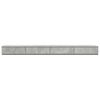 vidaXL Bed Drawers Concrete Grey 180 x 36.5 x 16.5 cm Engineered Wood