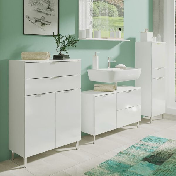 Germania Wash Basin Base Cabinet GW-Mauresa 34x80x56 cm White